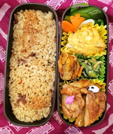 今日のお弁当(^^)/