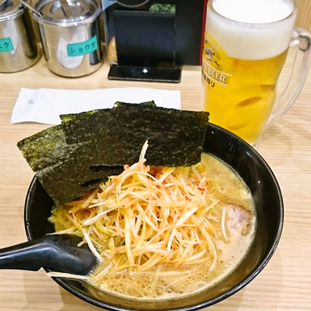 せい家のネギラーメン
