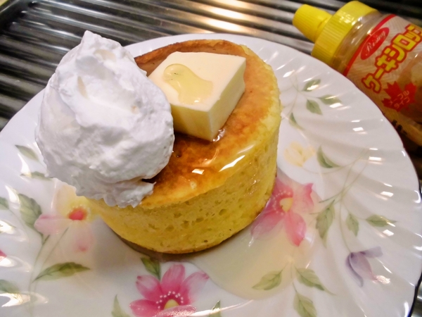 厚焼きホットケーキ