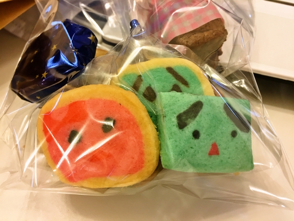 キューブくんクッキー