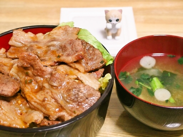 牛バラ丼