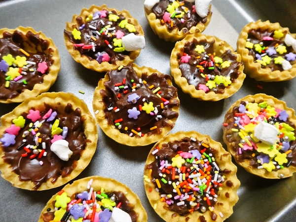 5歳の娘からパパへのバレンタインチョコ♪