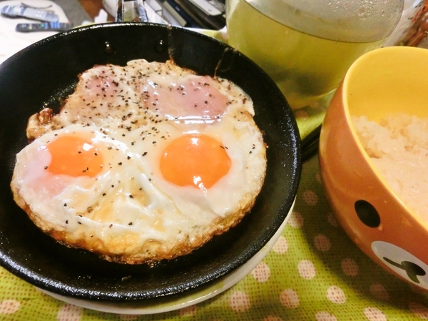普通の朝食