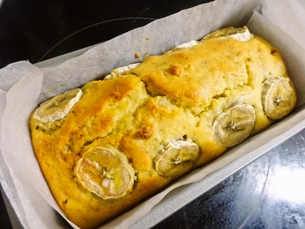 米粉でバナナパウンドケーキ☆