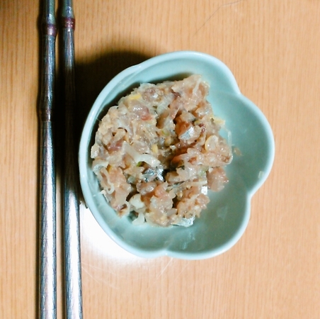 あじのなめろう