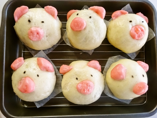 手作り豚まん♪