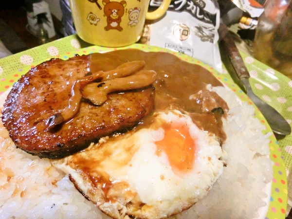 普通の昼食