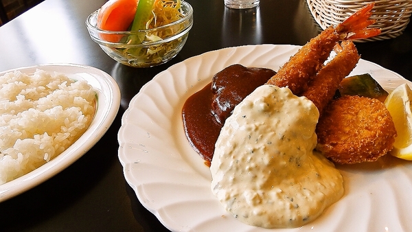 タルタルたっぷり！絶品ランチ。
