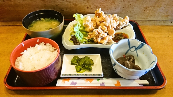 丹波茶屋＠福知山駅前の日替わり定食（７００円）