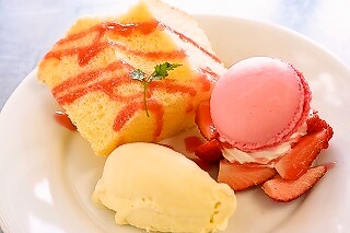 シフォンケーキ＆マカロン☆