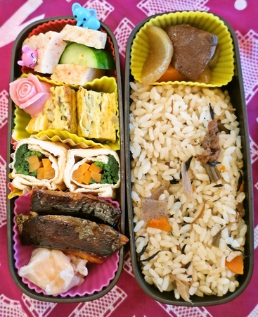 今日の愛妻弁当＠くるくる信田煮♪
