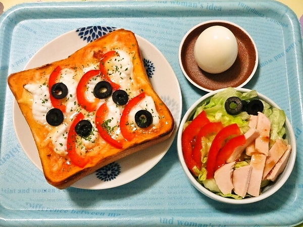 今日の朝食