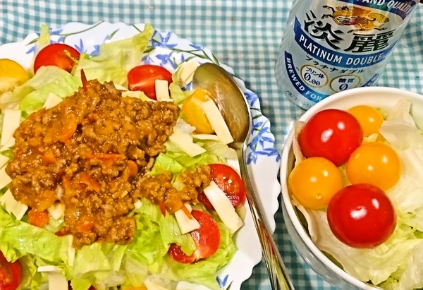 手作りミートソースのタコライス！