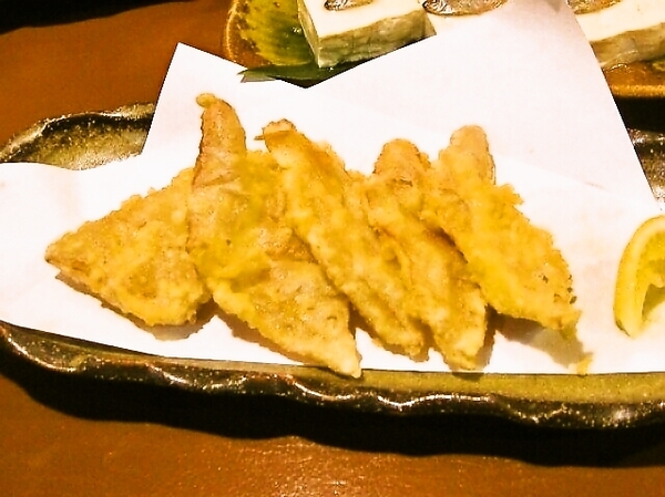 居酒屋壱番座の揚げかまぼこ