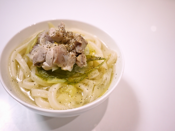 鶏塩うどん