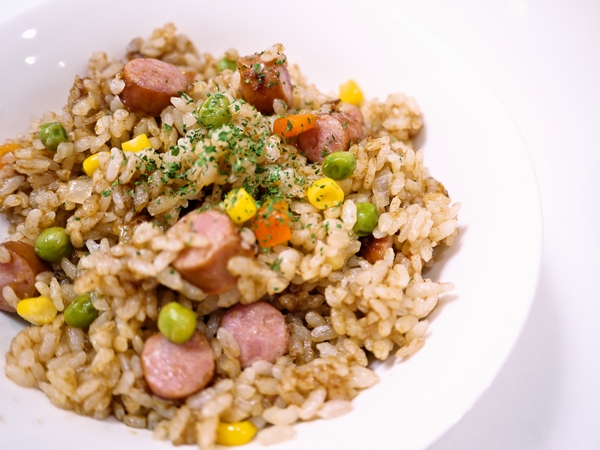 炊飯器で作るカレーピラフ
