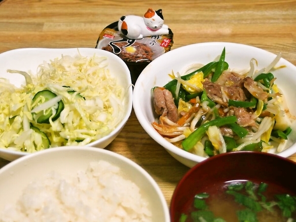 ４月２７日の夕食