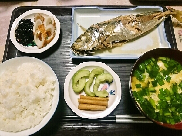 今日の朝食