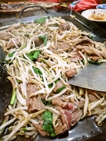 ジンギスカンにはギョウジャニンニク
