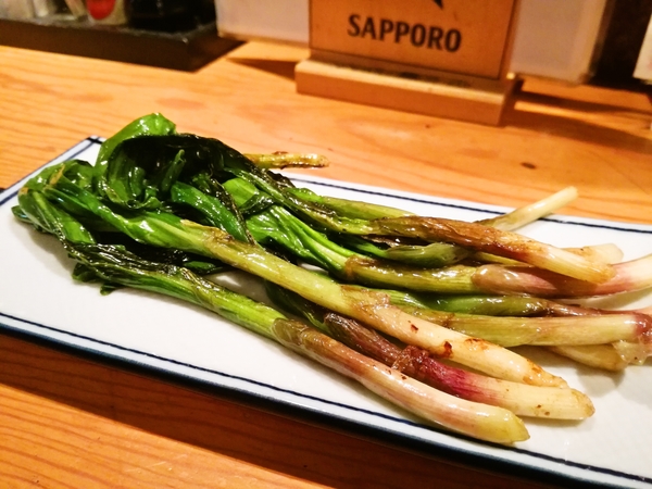 ギョウジャニンニクのバター炒め