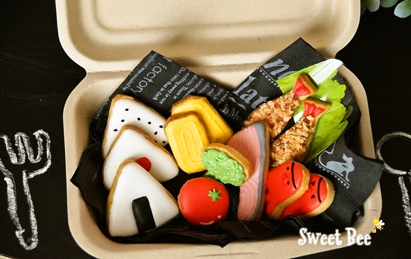 お弁当…アイシングクッキー