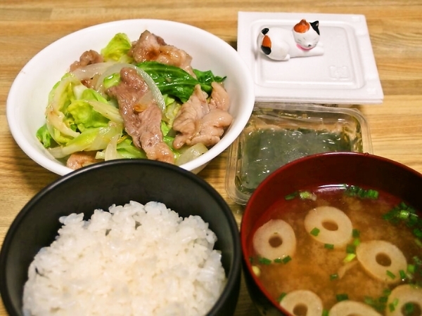 ５月１５日の夕食