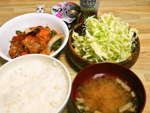 ５月１７日の夕食