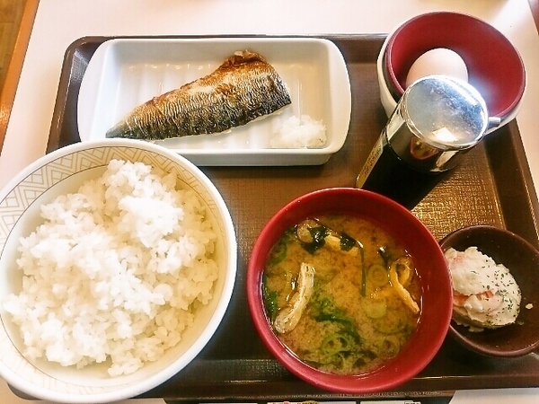 今日の朝食