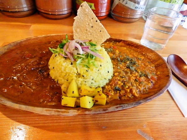 あいがけカレー