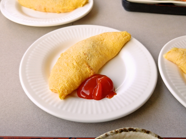 ホテルの朝食オムレツ☆