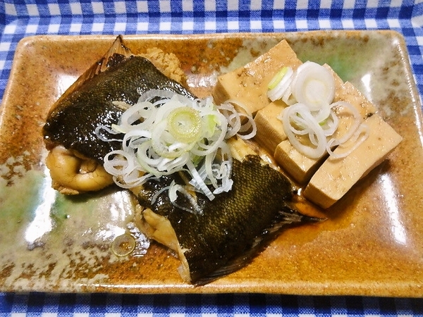 マコガレイの煮付け