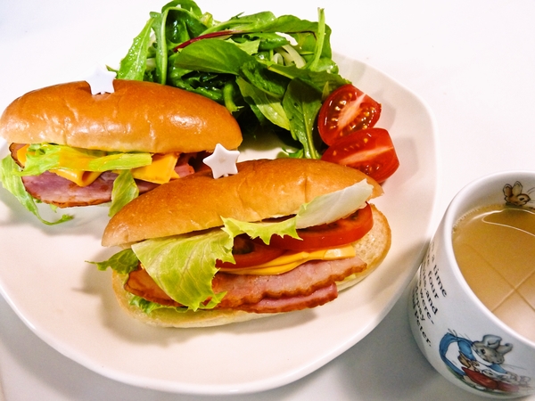 BLT&Cサンド