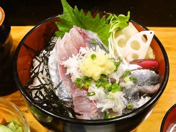 アジ丼