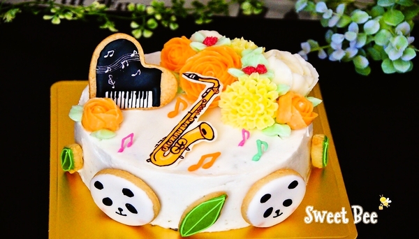 フラワーケーキ