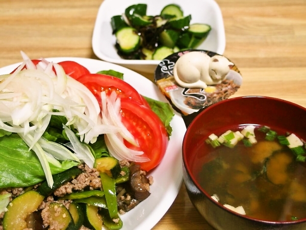 ６月２６日の夕食