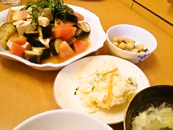 昨日の晩ごはん