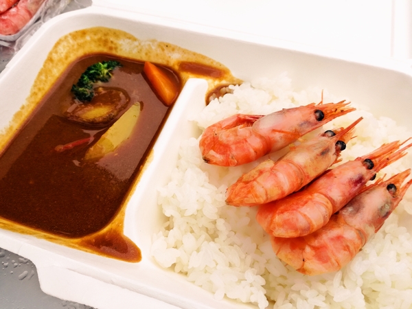 三國風増毛甘エビカレー