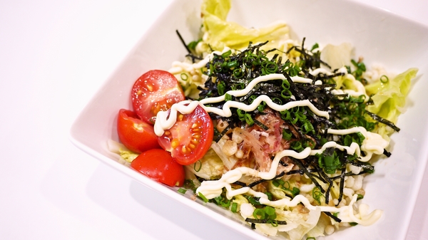 サラダうどん