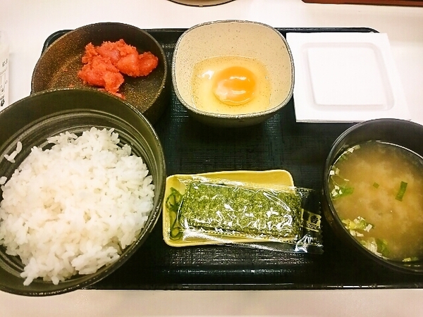 吉野家の朝定食