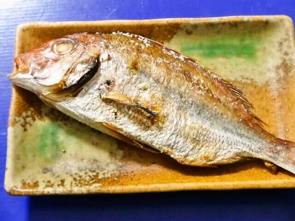 鯛の塩焼き