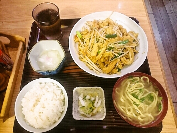 フゥチャンプルー定食