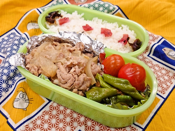 今日の愛妻弁当♪170704