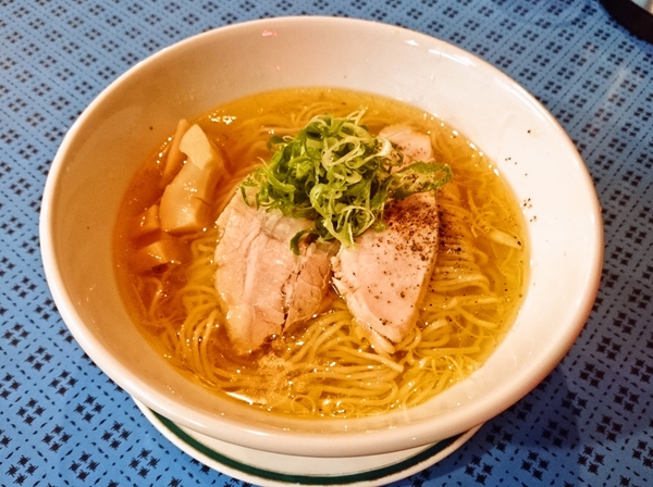 麺屋ソミーズ＠福知山駅前の「塩３ｒｄ.」（塩ラーメン）