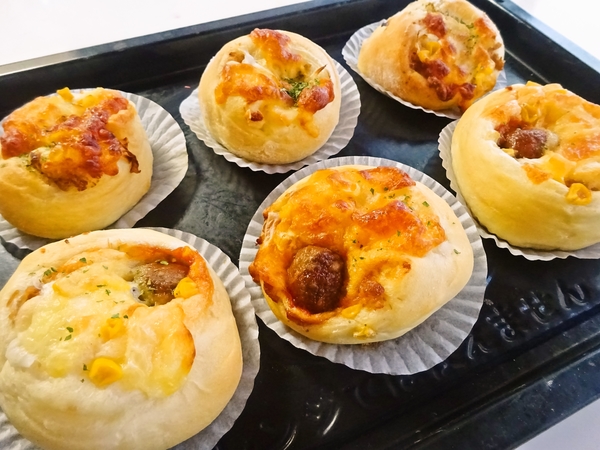 惣菜パン作ったよ♪