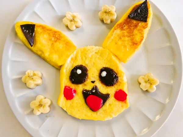 ピカチュウのフレンチトースト♪
