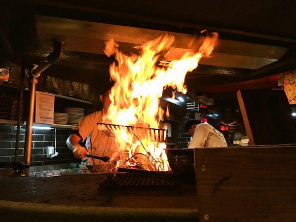 鰹の藁焼き