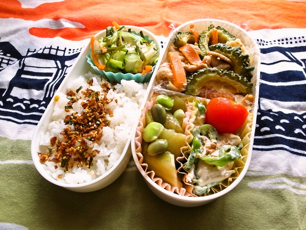 ゴーヤチャンプルー弁当