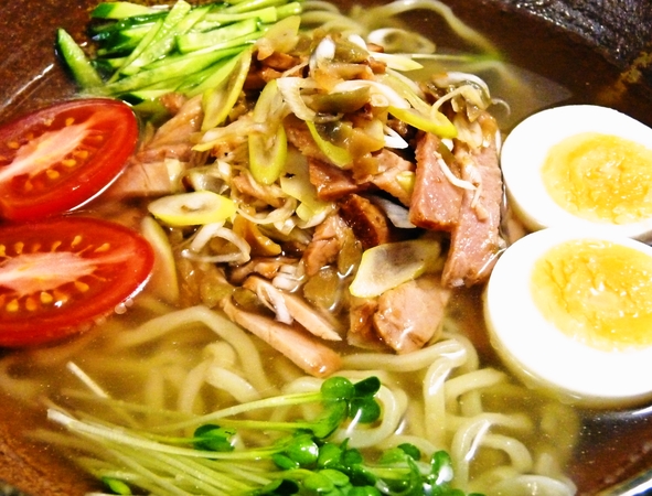 冷やしネギチャーシュー麺