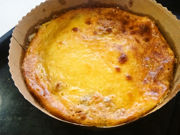 水切りヨーグルトでチーズケーキ♡