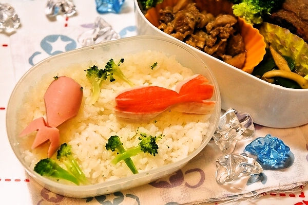 火を使わない♪ギョニソ＆カニカマで涼しげきんぎょ